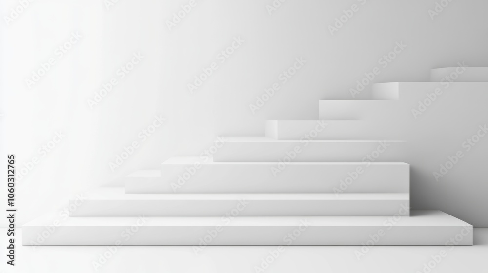 White Steps. White Steps.