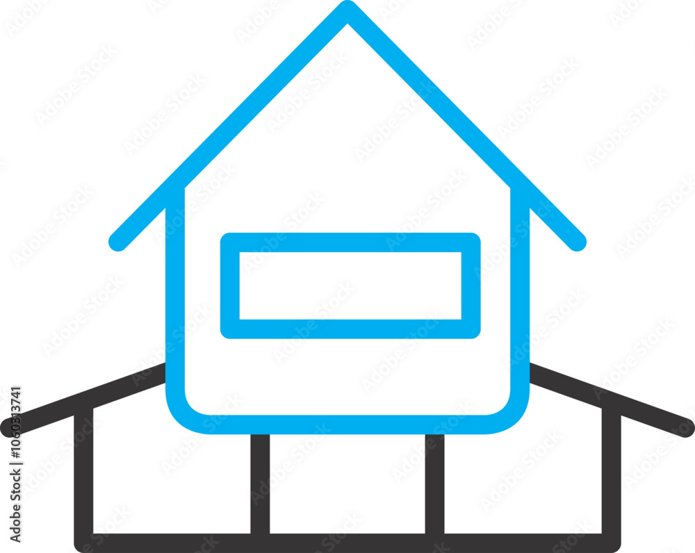 home icon black yellow and red outline home icon black yellow and red outline