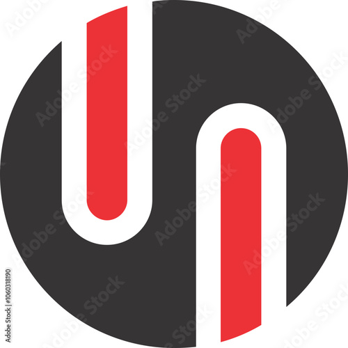 disk symbol with red black and yellow colour