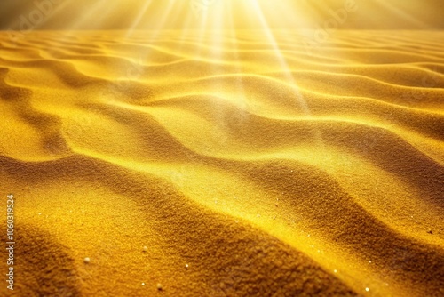 yellow sanded illuminated surface textured empty background Panoramic photo