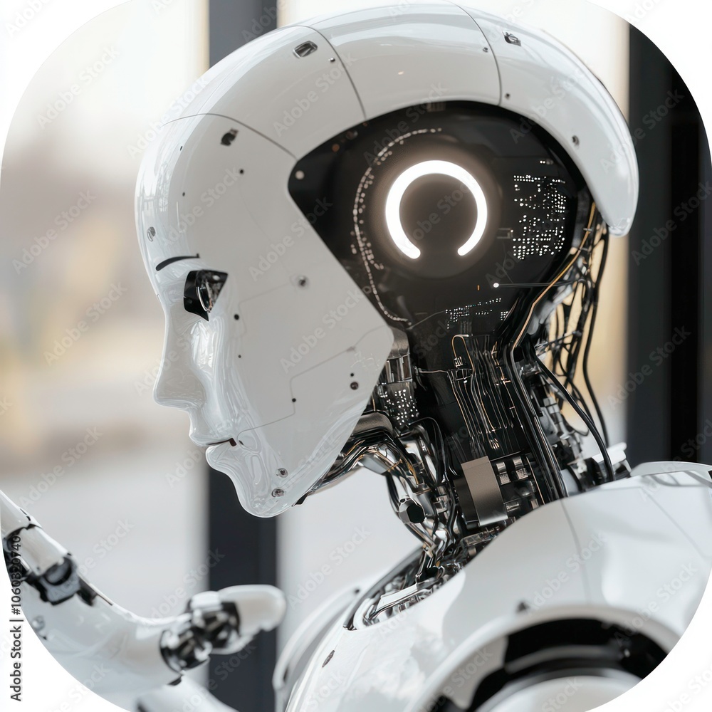 Fototapeta premium AI driven customer experience management