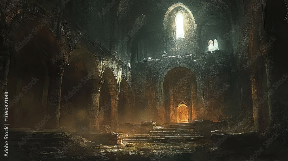 Ancient Ruins with Hidden Horrors interior Ancient Ruins with Hidden Horrors interior