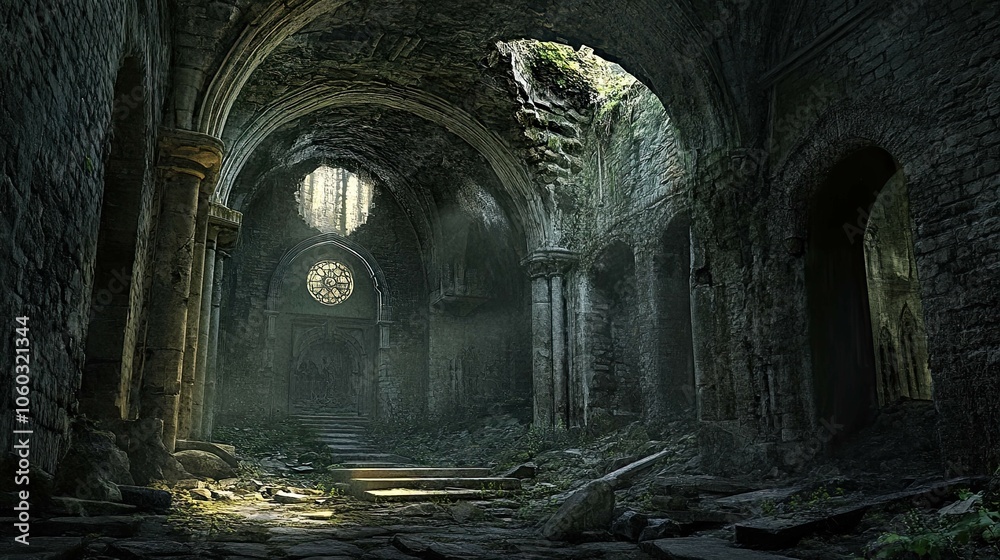 Ancient Ruins with Hidden Horrors interior Ancient Ruins with Hidden Horrors interior