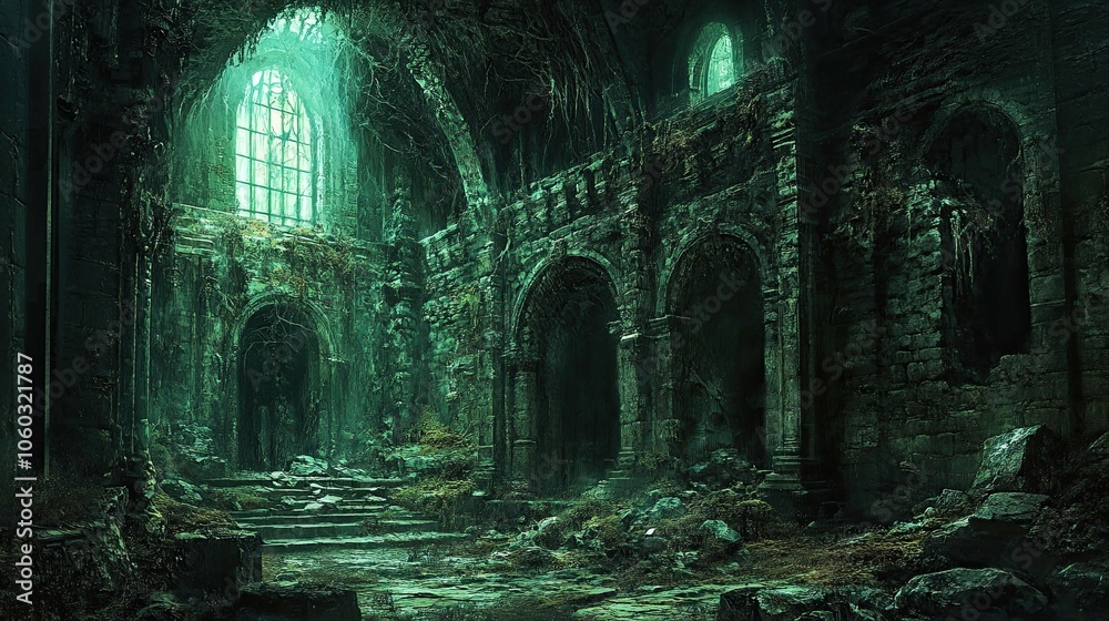 Ancient Ruins with Hidden Horrors interior Ancient Ruins with Hidden Horrors interior