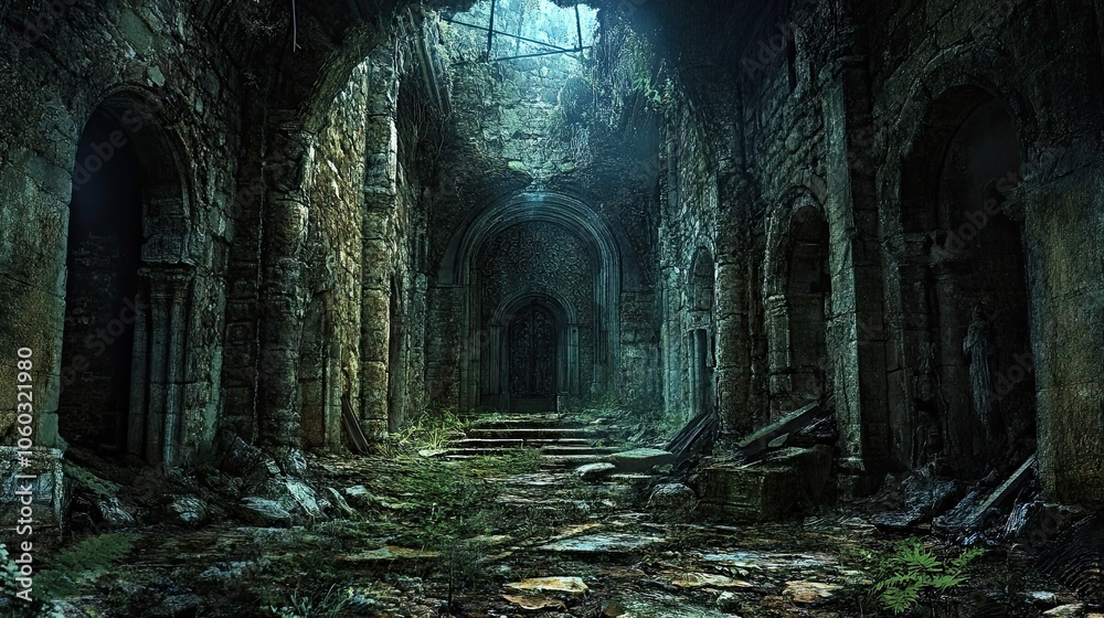 Ancient Ruins with Hidden Horrors interior Ancient Ruins with Hidden Horrors interior