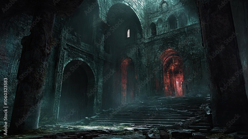 Ancient Ruins with Hidden Horrors interior Ancient Ruins with Hidden Horrors interior