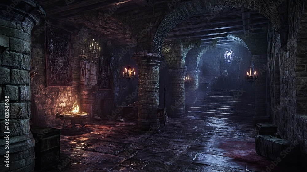 Fototapeta premium Eerie Dungeon