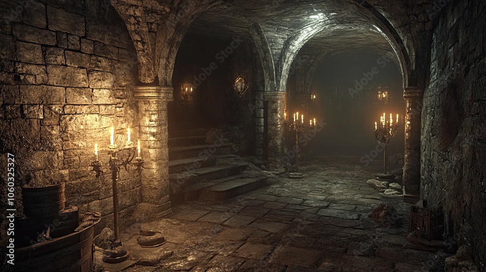 Fototapeta premium Eerie Dungeon 