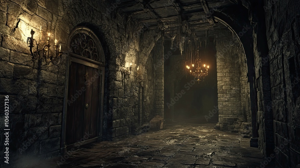 Fototapeta premium Eerie Dungeon 