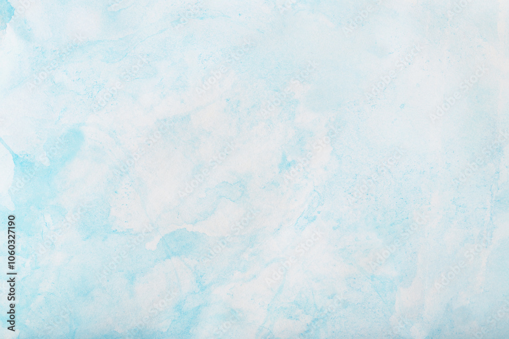 Blue light watercolor background, texture paper Blue light watercolor background, texture paper