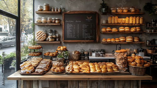 Bakery Display with Delicio...