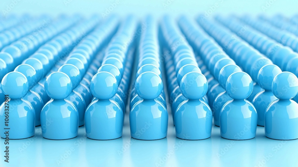 Diverse Job Candidates in a Blue Environment Diverse Job Candidates in a Blue Environment