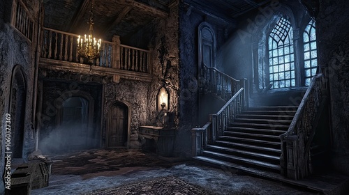 Haunted Castle Mountain interior 