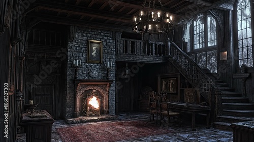 Haunted Castle Mountain interior 