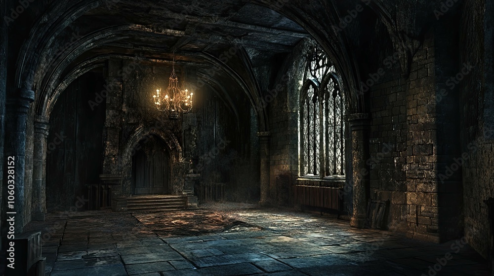 Haunted Castle Mountain interior Haunted Castle Mountain interior