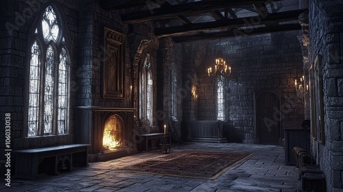 Haunted Castle Mountain interior 