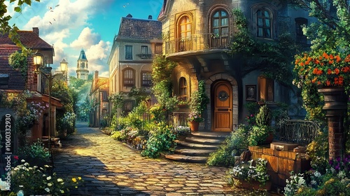 Street in the old town