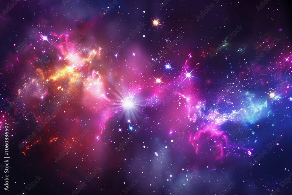 Astrological composition with empty starry sky for zodiac sign symbol Astrological composition with empty starry sky for zodiac sign symbol
