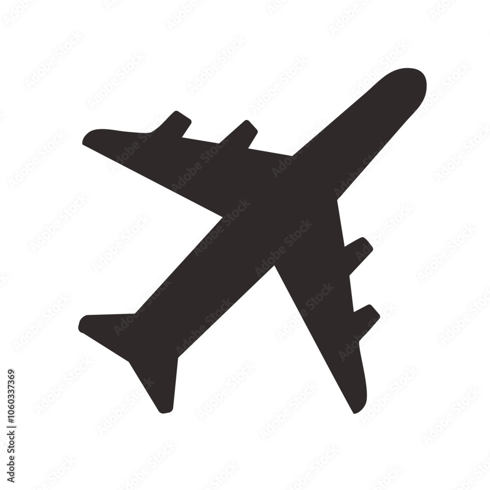 Obraz premium Airplane icon