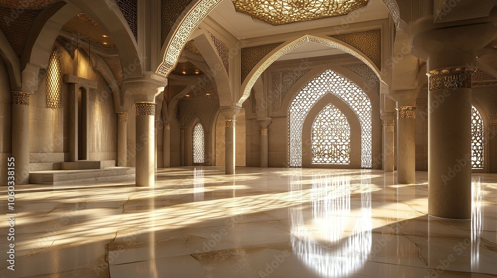 Obraz premium Islamic Architecture interior