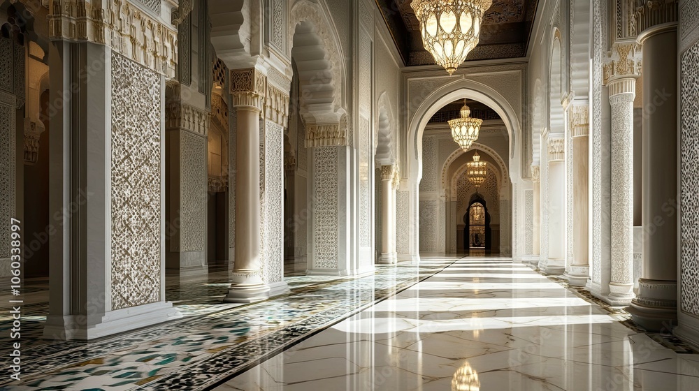 Obraz premium Islamic Architecture interior