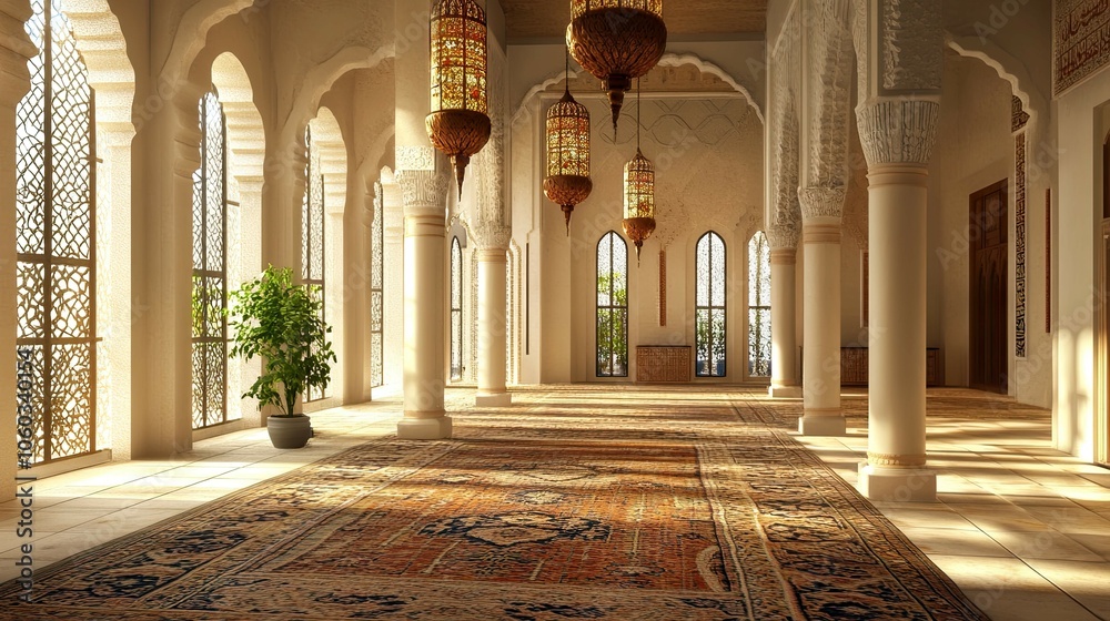 Obraz premium Islamic Architecture interior