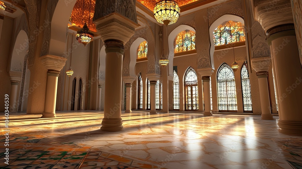 Obraz premium Islamic Architecture interior