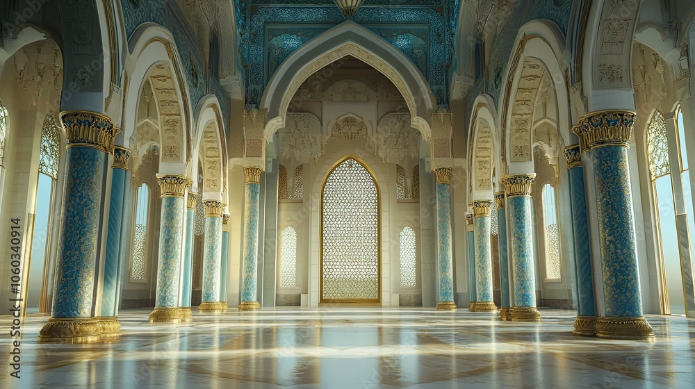 Fototapeta premium Islamic Architecture interior