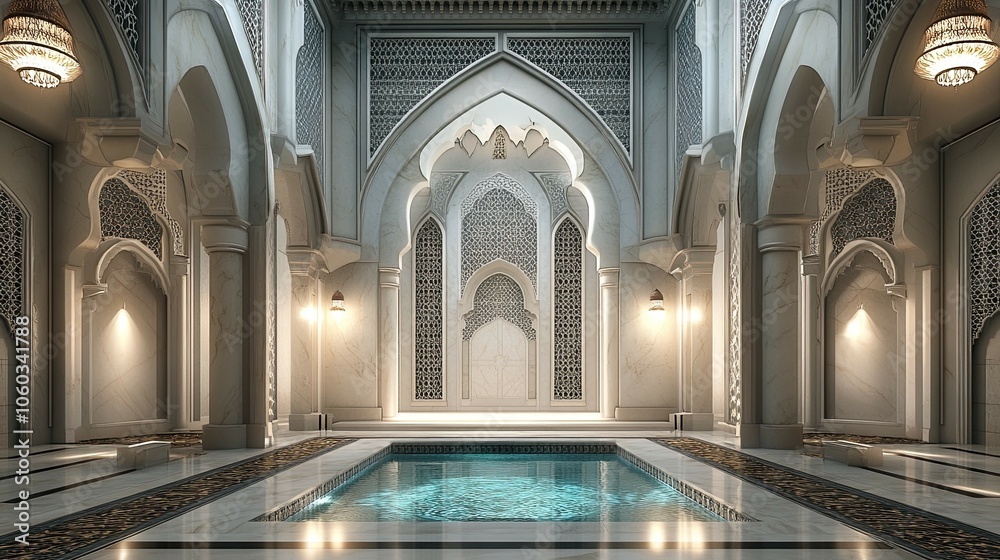 Fototapeta premium Islamic Architecture interior