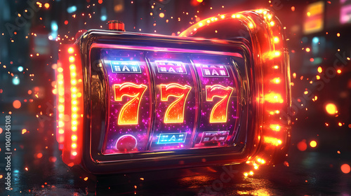 3D Slot Machine 777 Jackpot