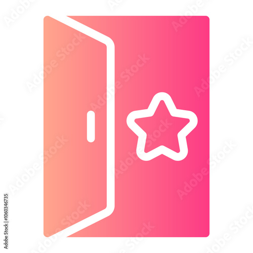 backstage gradient icon