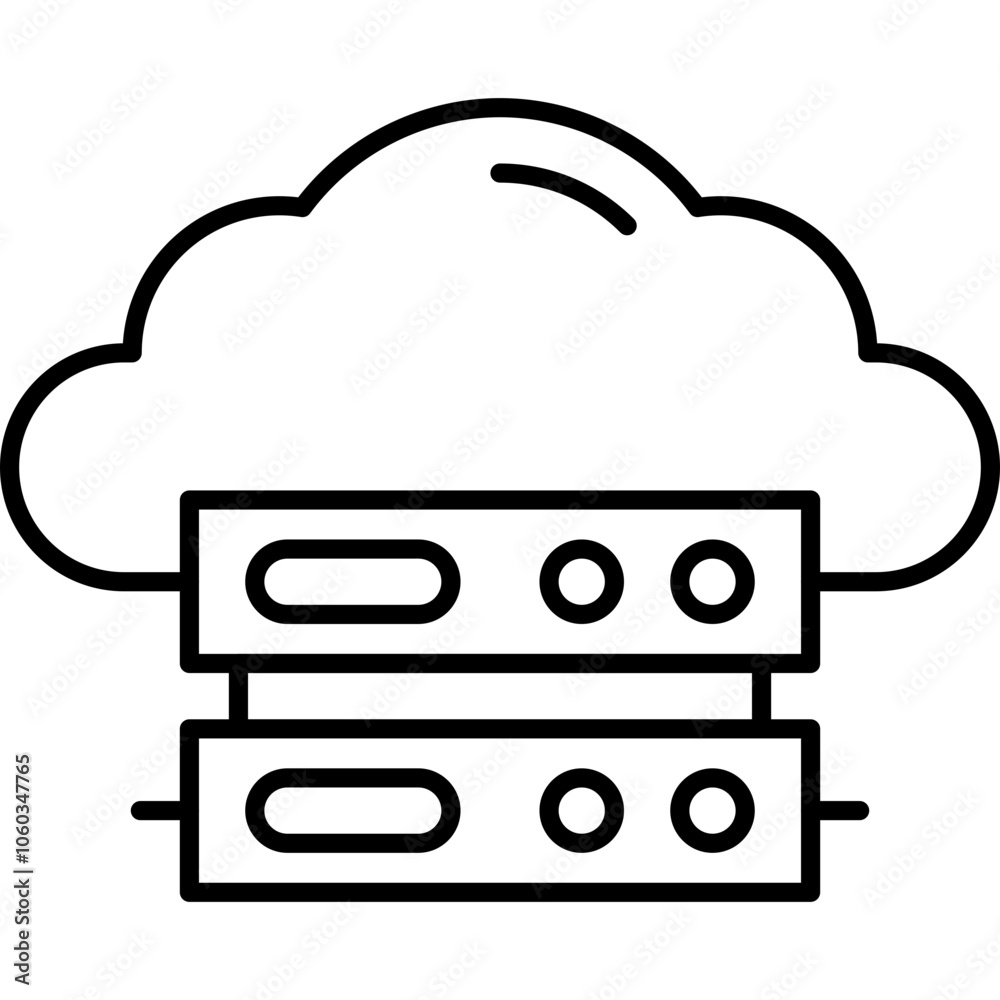 Cloud computing single icon Cloud computing single icon