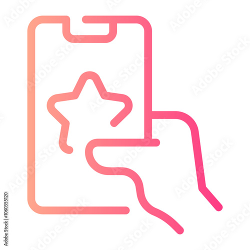 favourite gradient icon