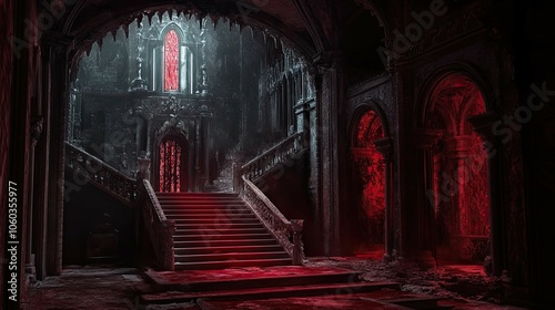 Vampire Castle in a Desolate Land interior