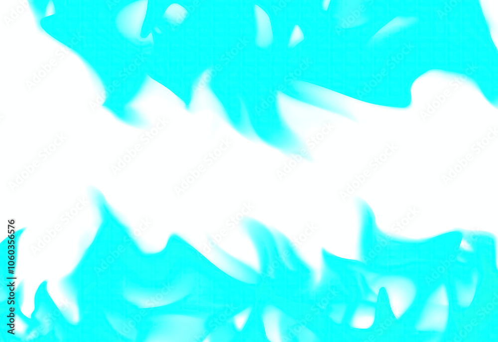 Blue brush fire texture on white background Blue brush fire texture on white background