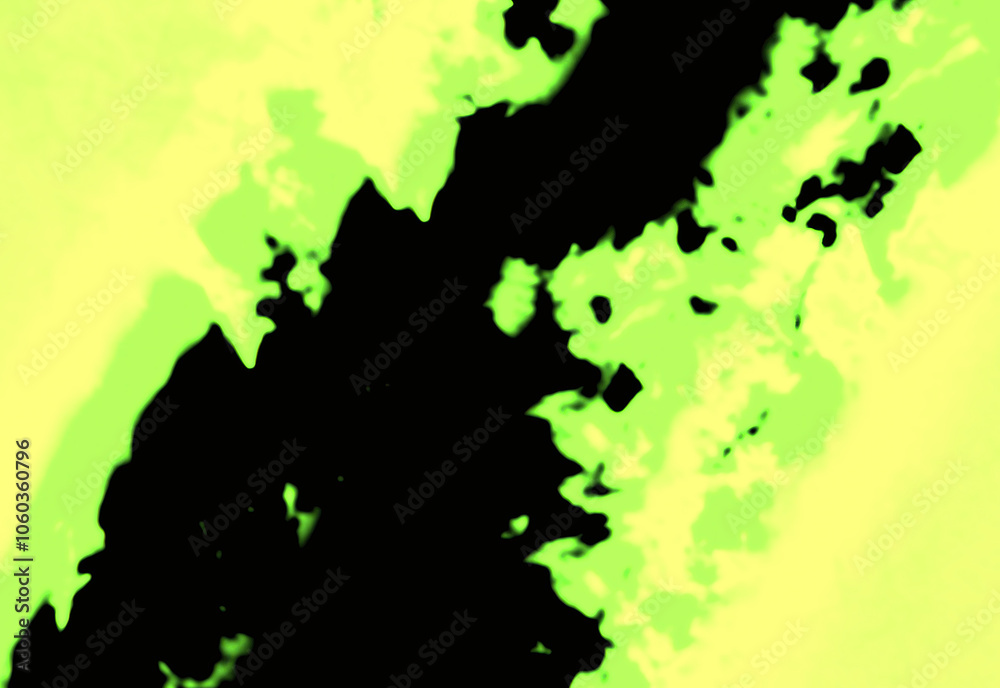 Fototapeta premium Acidic paints texture on a black background
