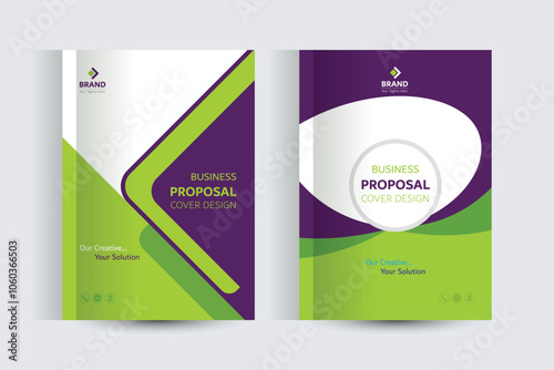 Corporate Business Proposal Cover Design Template