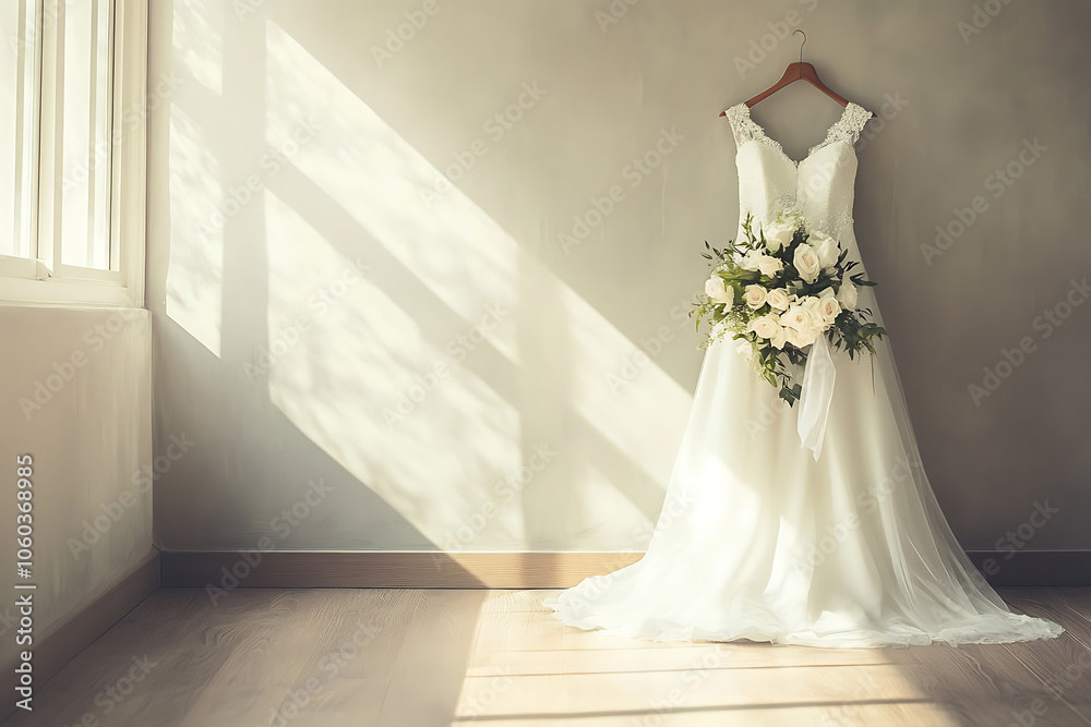 The image presents a minimalistic wedding background designed with simplicity and elegance. The image presents a minimalistic wedding background designed with simplicity and elegance.