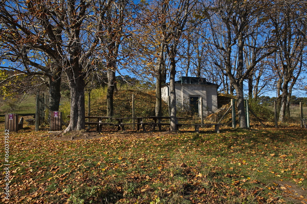 Water reservoir on the Perchtoldsdorfer Heide,Lower Austria,Austria
