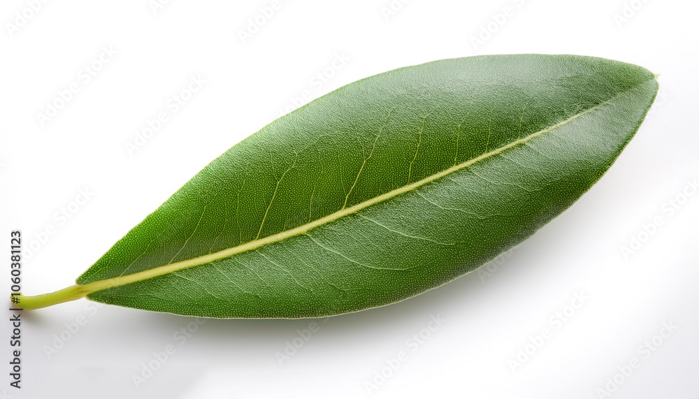 Fototapeta premium Olive Leaf isolated white background