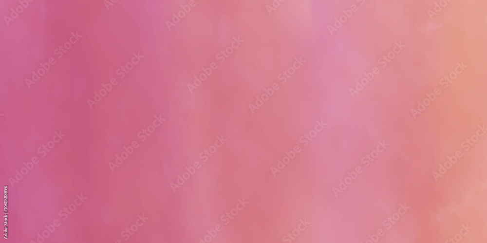 Obraz premium Pink and purple soft cloud beauty smoke fluffy space bright watercolor pastel. gradient nature light texture smoky hand draw wallpaper.