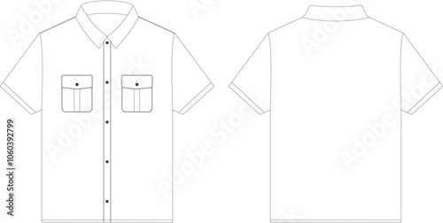 Work Shirt Template