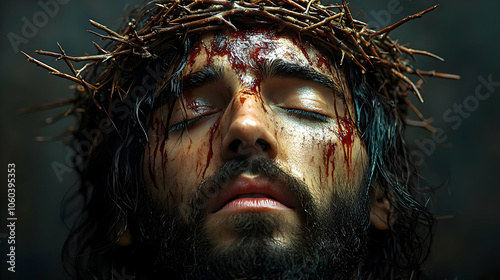Realistic Image of a Man wi...