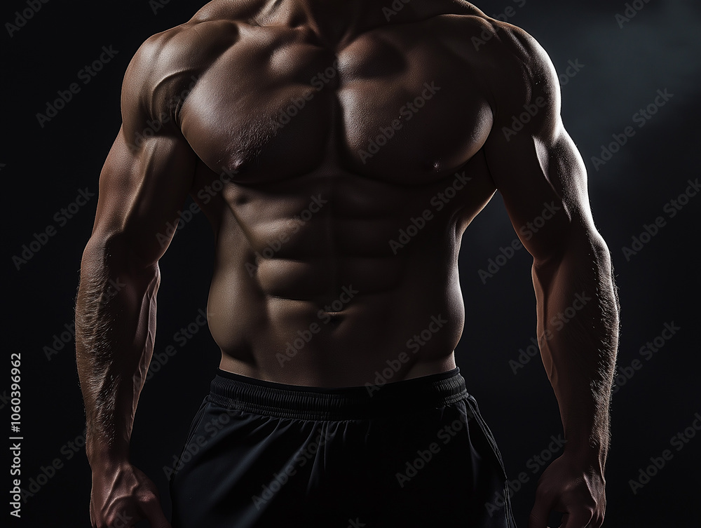 Fototapeta premium Body builder