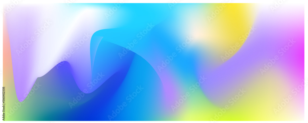 Fototapeta premium Multicoloured gradient ,mixture of colours , art , water colour design