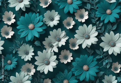 beautiful flowers photo generative ai