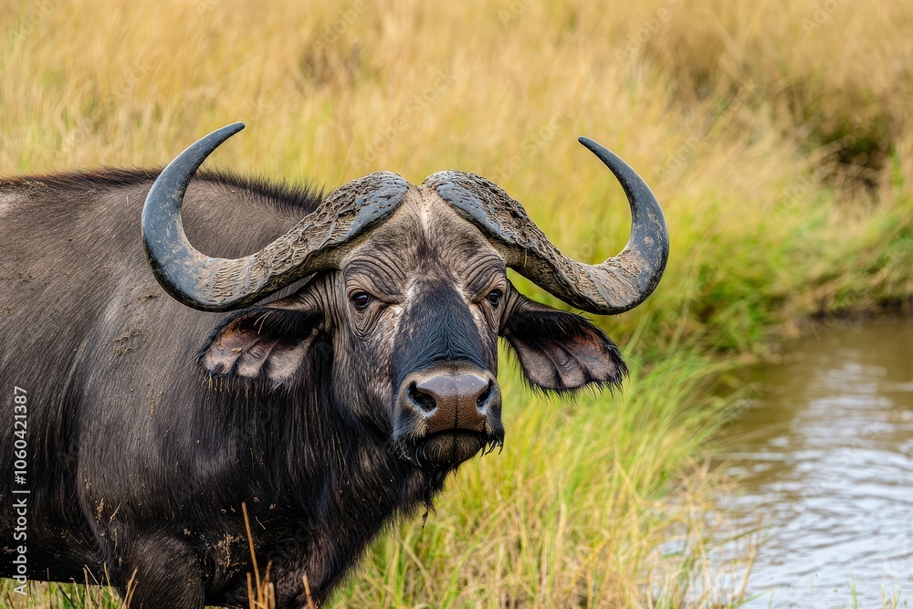 Pumba - animal running in the savannah with tail up. Beautiful simple AI generated image Pumba - animal running in the savannah with tail up. Beautiful simple AI generated image