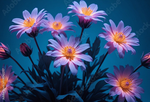 beautiful flowers photo generative ai
