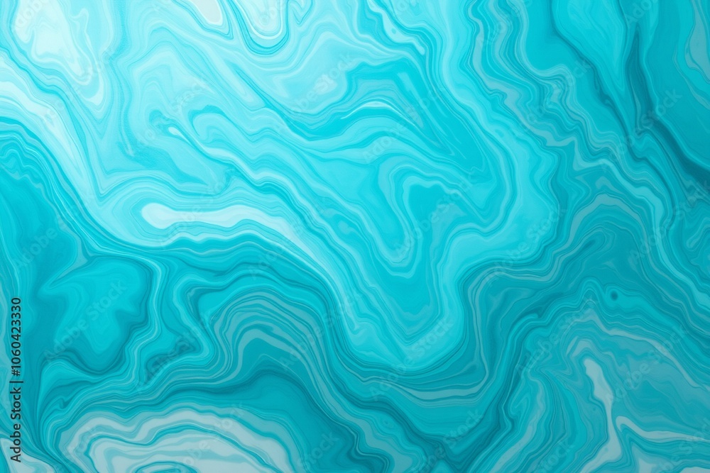 Abstract fluid art with turquoise and teal marble-like texture.generative AI
Abstract fluid art with turquoise and teal marble-like texture.generative AI