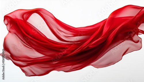 red silk background